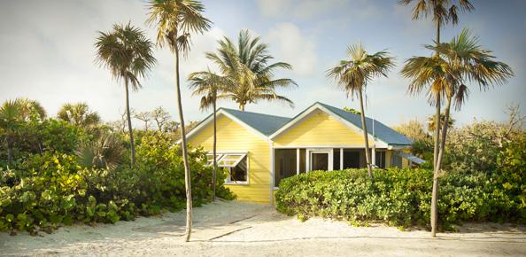Palmetto beach cottage on the Atlantic Ocean.
